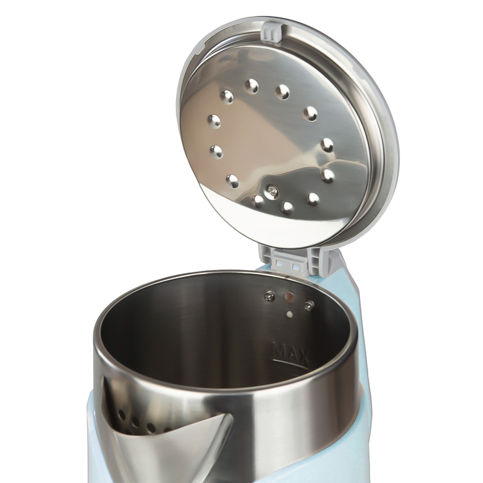 Fierbător Alizz, 1800W, capacitate 2.3L, control temperatură, indicator luminos, Albastru/Crem ❘ SK-0702