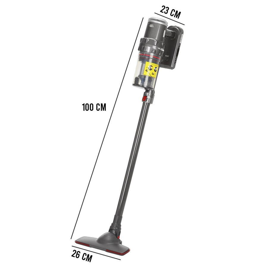 Aspirator vertical Sokany, 1.1 L, acumulator, autonomie 40 min, accesorii, gri ❘ SK-3377