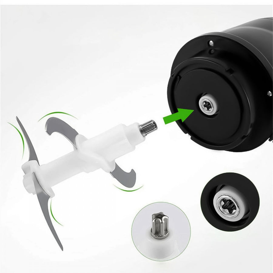 Tocător electric Sokany – 400W, SK-7020, 4 lame din oțel inoxidabil de înaltă calitate, bol din inox 2L, performanță rapidă și durabilă | SK-7020