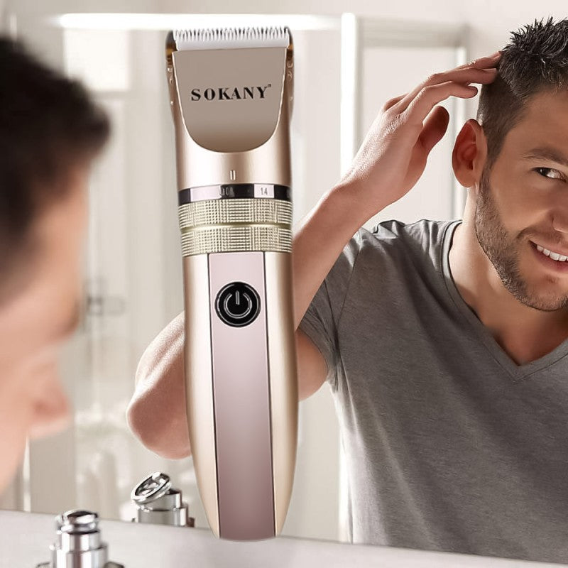 Set: Mașină de Tuns + Mini Aparat de Ras ❘ SK-743 / D5159-aparat-de-ras