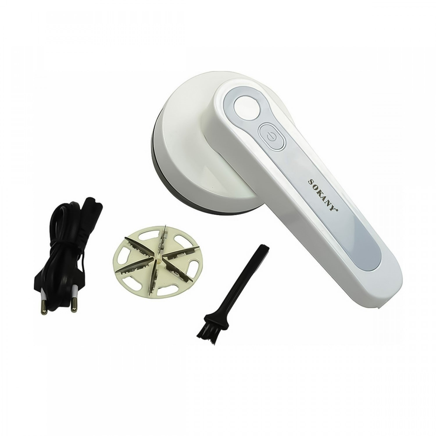 Aparat de curățat scame Sokany, cu acumulator, Alb/Mov ❘ SK-855/SK-866