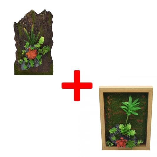 Set 2 x Aranjamente cu flori artificiale ❘ D1098b/D1101a