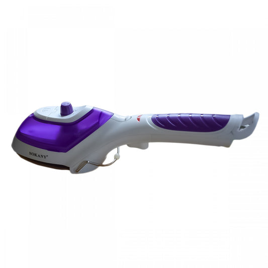 Aparat de călcat vertical cu abur Sokany, 1000W, Reglaj temperatură, Alb ❘ YG-888