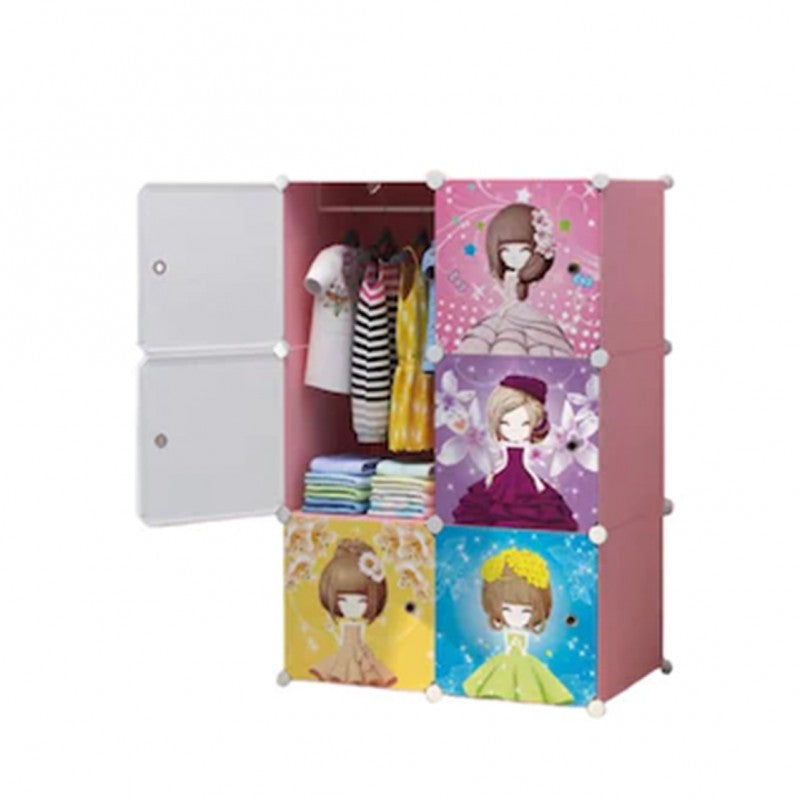 Dulap modular copii – design modern, montaj rapid, practic și eficient, D3206