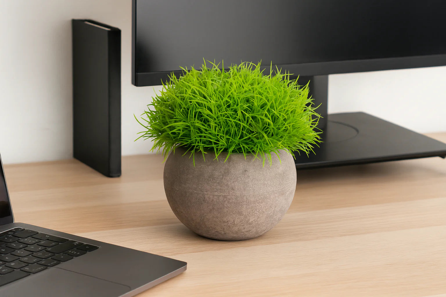 Pachet: 2 + 1 Gratis Plante Artificiale, 12 x 10 cm, Verde ❘ multiple modele