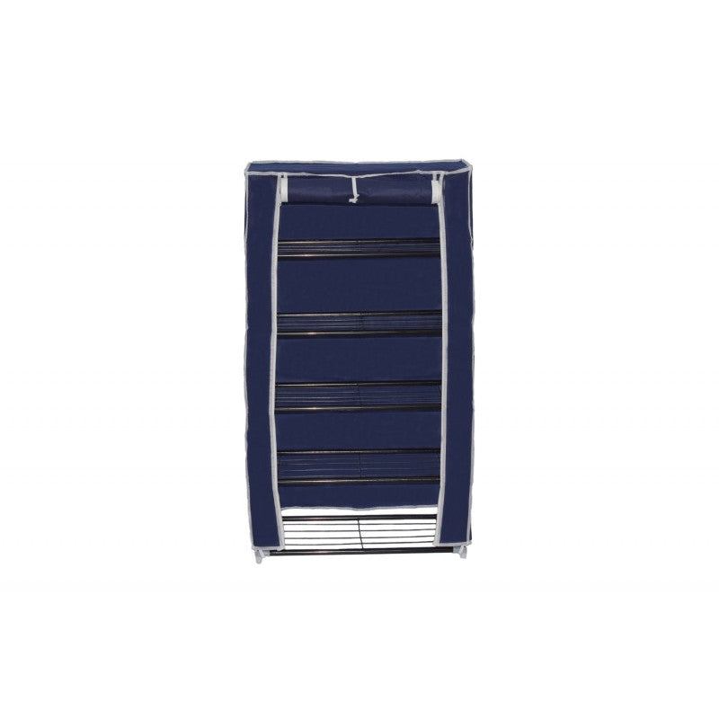 Pantofar textil cu 5 polițe – rezistent, încăpător și cu protecție împotriva prafului ❘ D5A