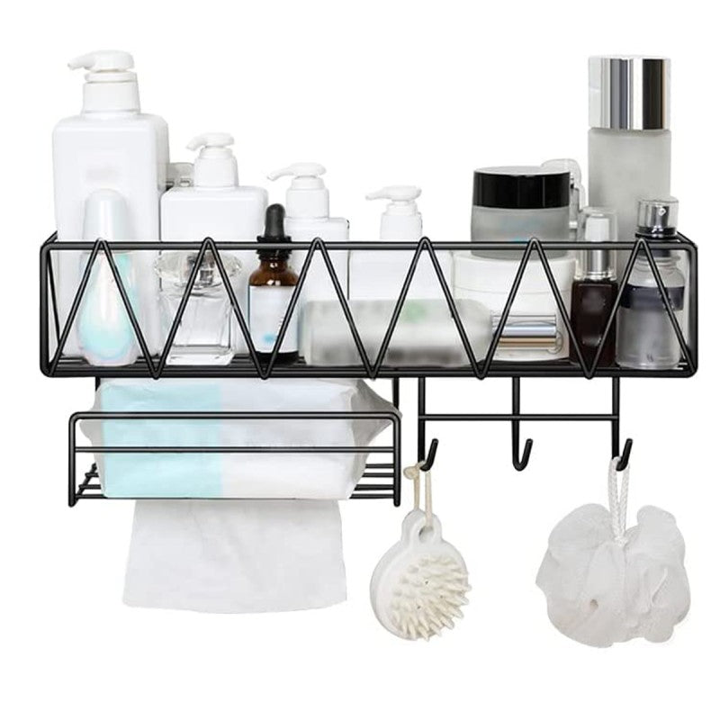 Raft multifuncțional - modern, rezistent, montaj fără găuri, D4422