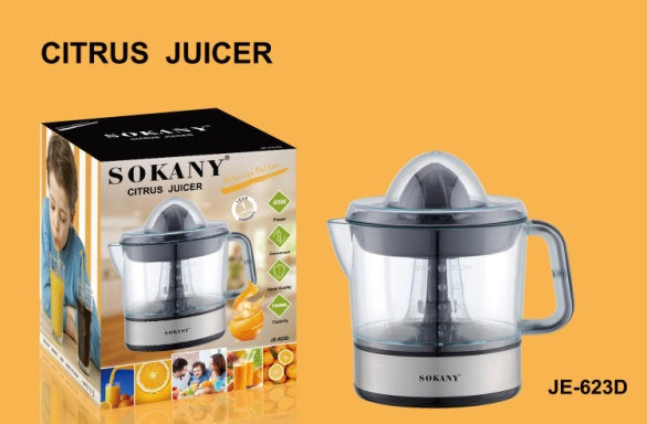 Storcător citrice Sokany 700 ml - Suc proaspăt, rapid și fără efort ❘ JE-623D