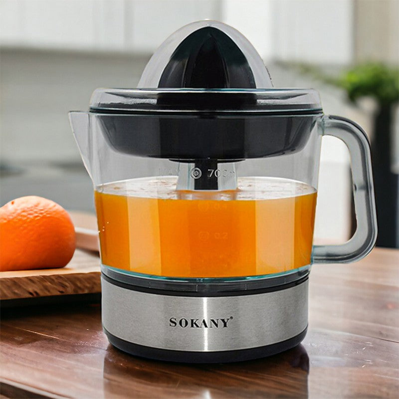 Storcător citrice Sokany 700 ml - Suc proaspăt, rapid și fără efort ❘ JE-623D
