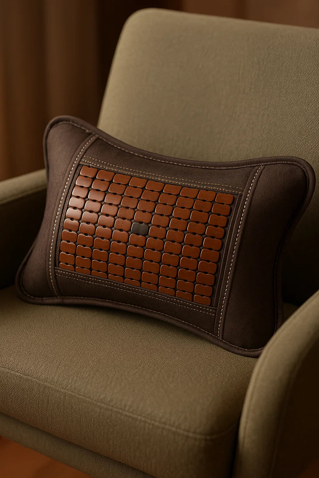 Pachet: 2 x Perne Ortopedice cu model din bambus, frunze de ceai, diverse modele ❘ D4926 / D4931 / D4930 / D4932