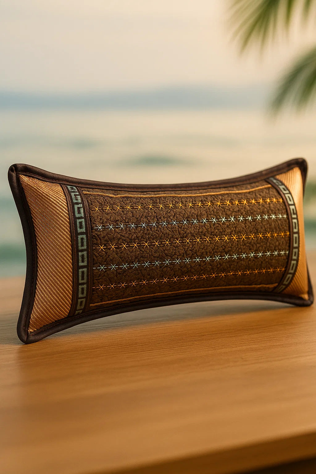 Pachet: 2 x Perne Ortopedice cu model din bambus, frunze de ceai, diverse modele ❘ D4926 / D4931 / D4930 / D4932